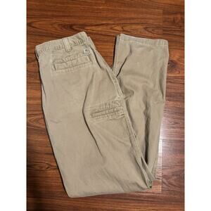 Carhartt Rugged Work Khaki Pants 100095-253 Relaxed Fit Mens Size 36x36